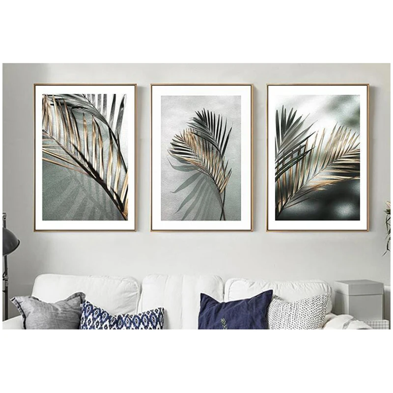 

Зеленые растения, листья, сделай сам, алмазная живопись, 3 шт., полная круглая Алмазная вышивка, стразы, фотокоридор