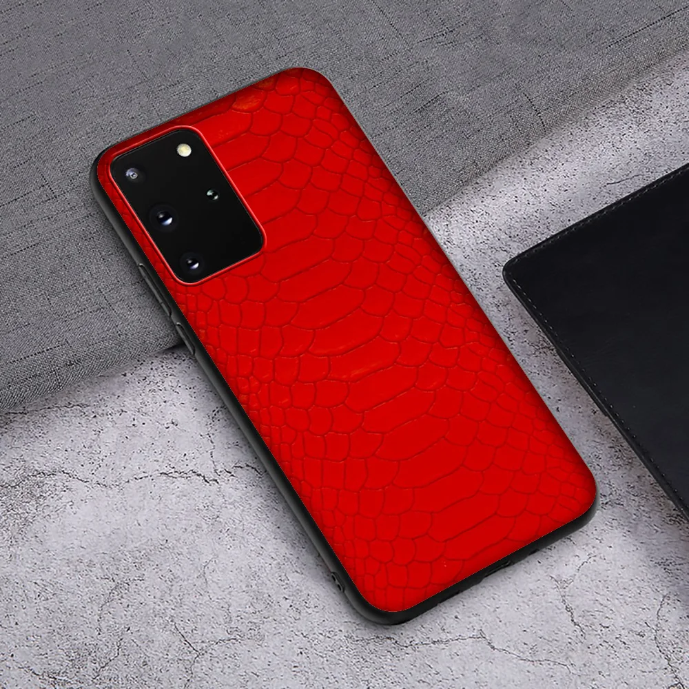 Мягкий чехол Lavaza из змеиной кожи для Samsung Note A3 A5 A6 A7 A8 A9 A10s A20s A30s A40s A50s 10 A70 8 9 J6 Plus |