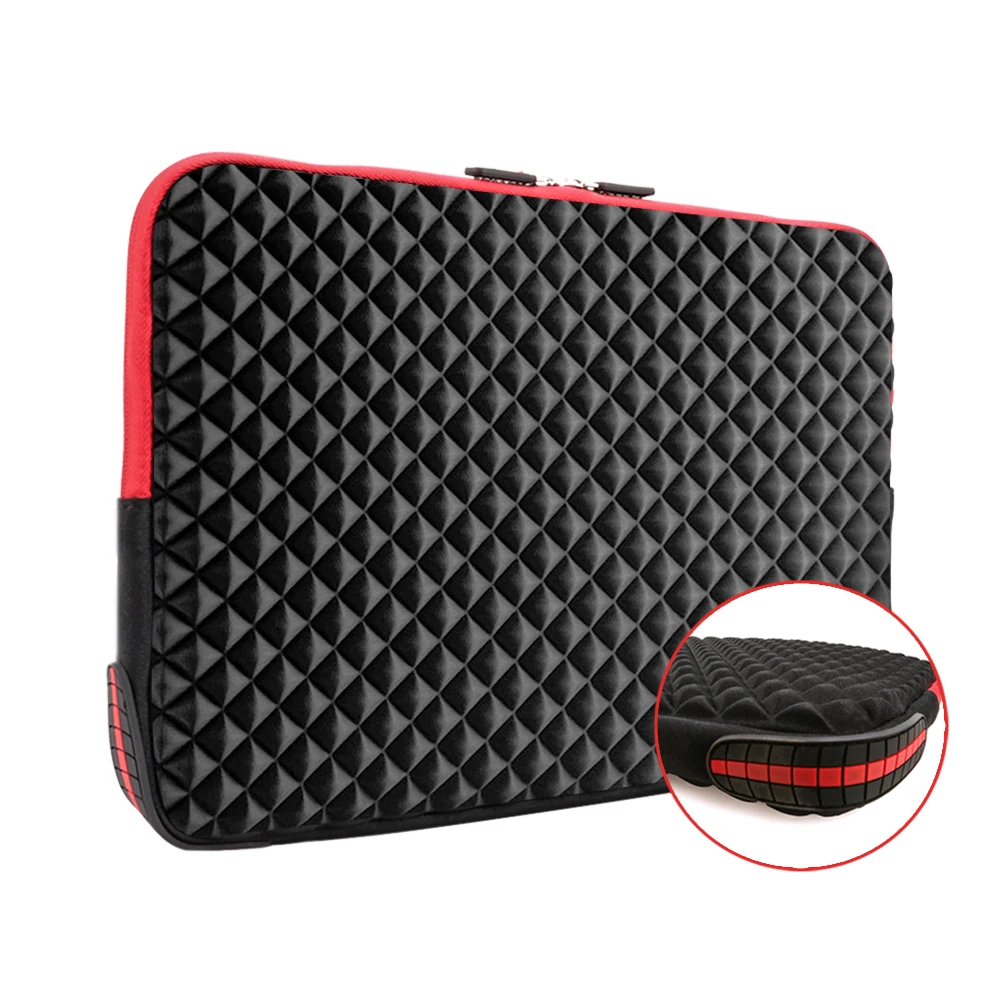 new Update Version ICozzier Портативная сумка-чехол для ноутбука Dell hp Asus lenovo Macbook 13 14 15 15,6 дюймов Чехол Для retina Pro 15,6 - Цвет: new Update Version