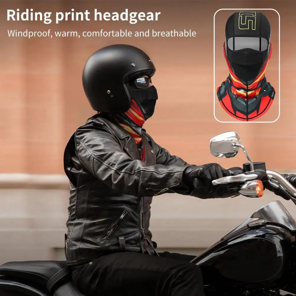 

Модный головной убор для езды на велосипеде с принтом