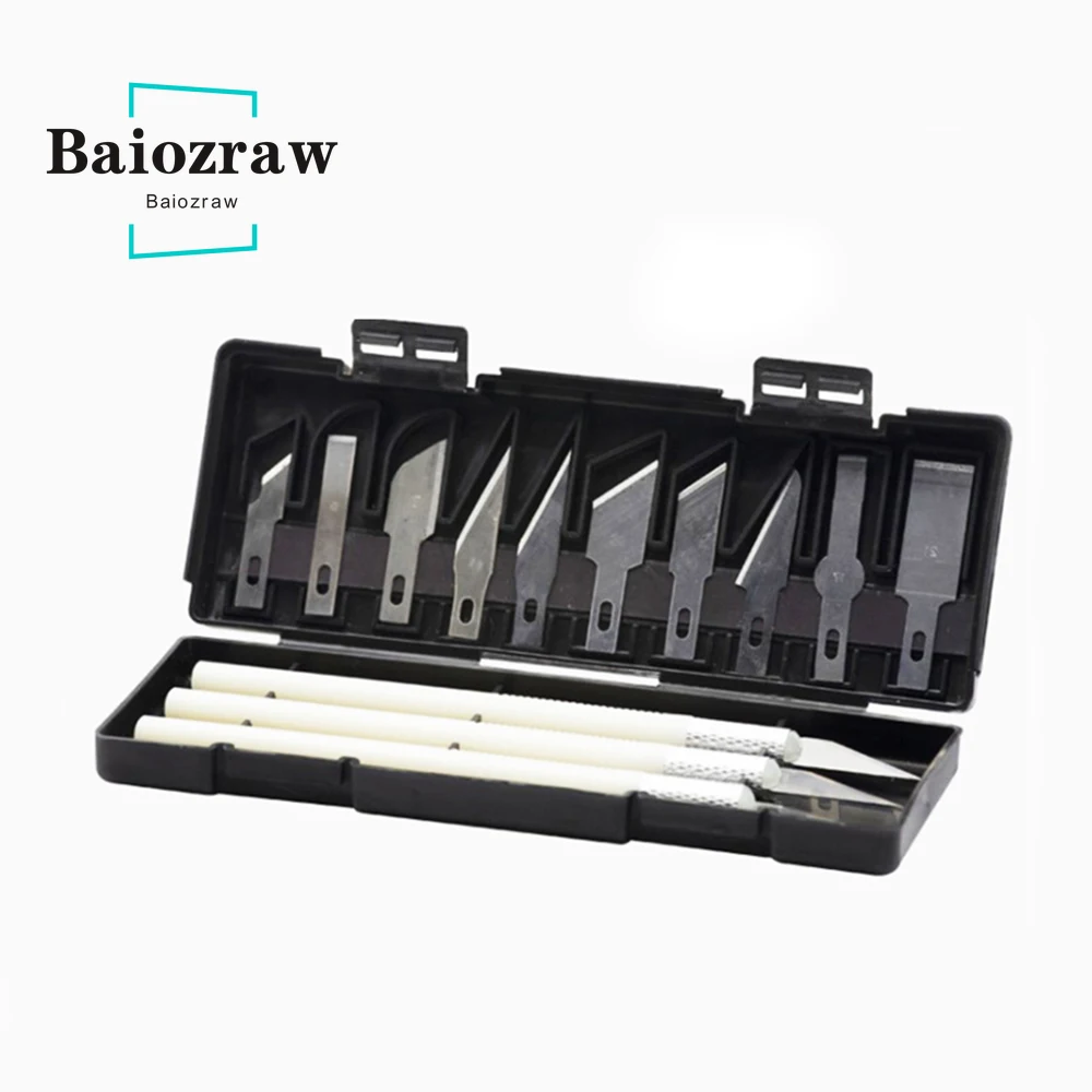 Модель 3D-принтера Обрезной нож для резьбы полировка инструмент из алюминиевого