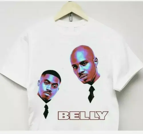 DMX NAS живот фильм футболка vtg рэп ruff ryders 90s ftp | Мужская одежда