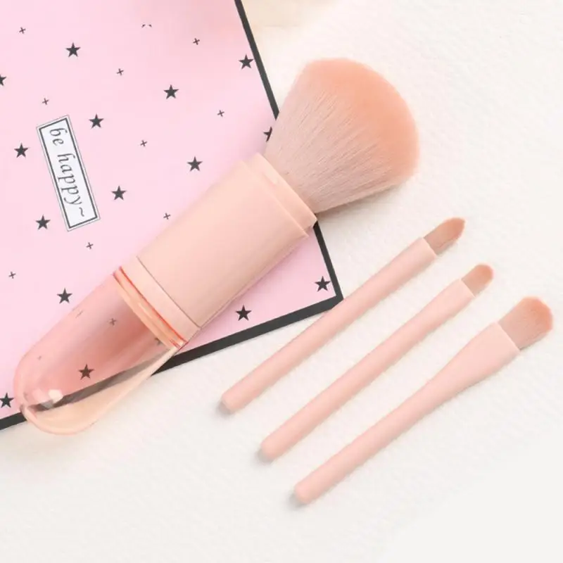 4 в 1 портативная телескопическая Кисть для макияжа|Аппликатор теней век| |