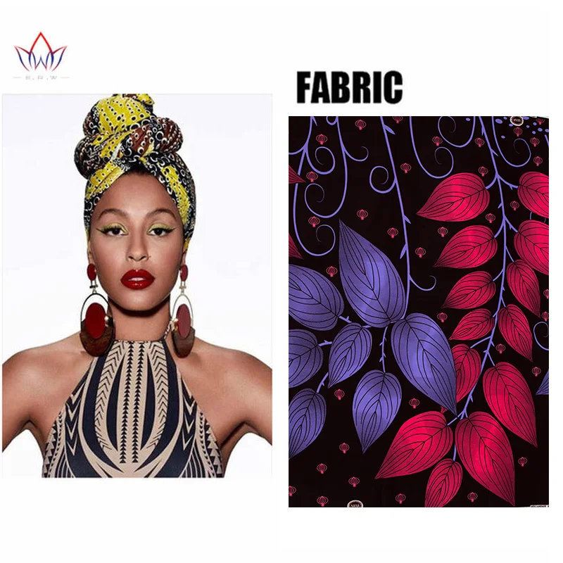 Женский шарф из 100% хлопка чистого с принтом в африканском стиле Wyb56|Украшения для