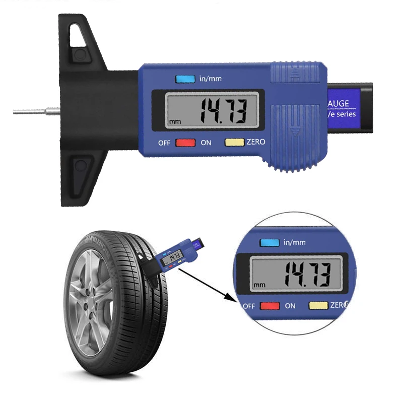 Высокая точность цифровой шины измеритель глубины протектора измерительный