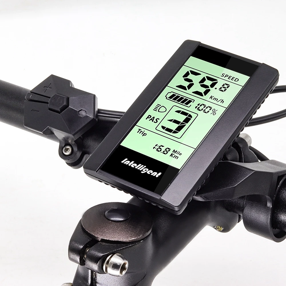 ЖК-дисплей 800S для электровелосипеда Bafang BBS01 BBS02 BBSHD мотор среднего привода 24 в 36 В 48