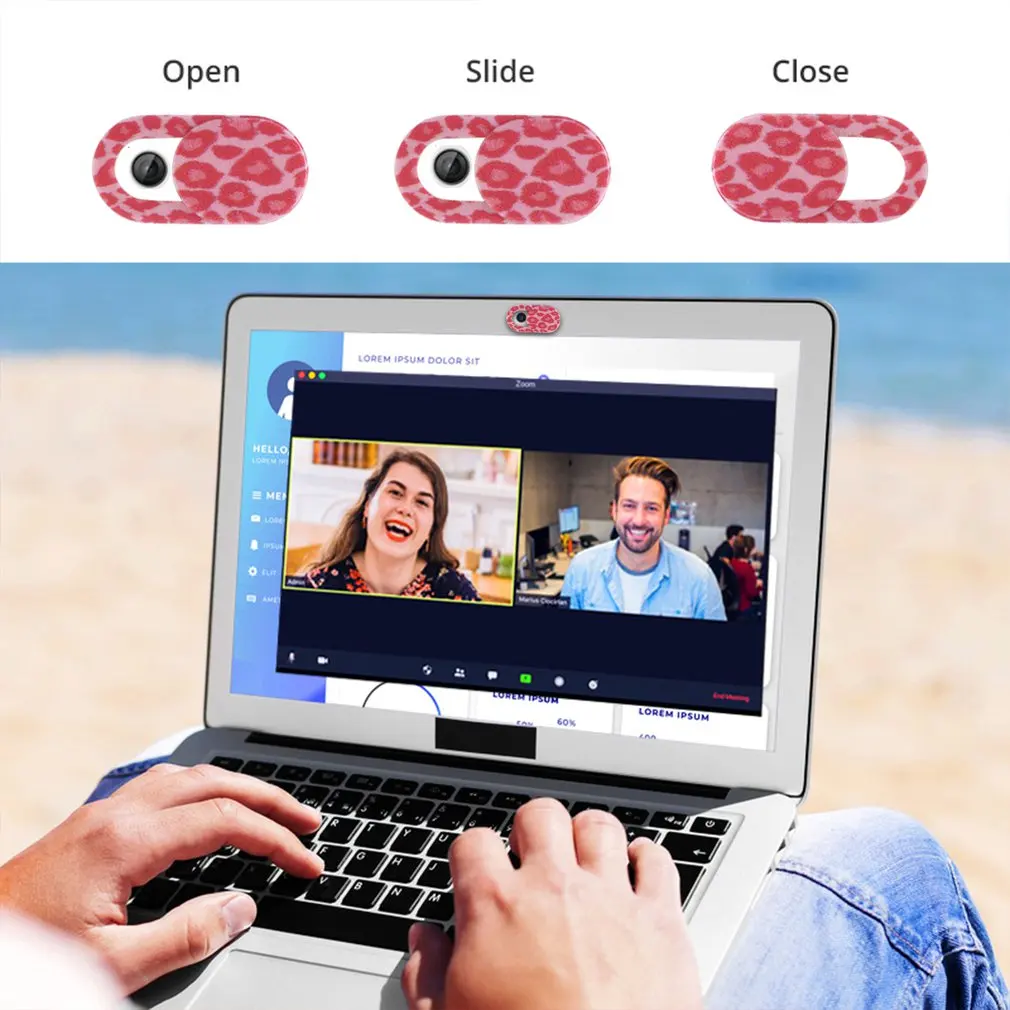 

Webcam Sleeve Ultra Thin Thick Web Blocker For Protecting Security Compatible With Mobile Phones Tablets Laptops