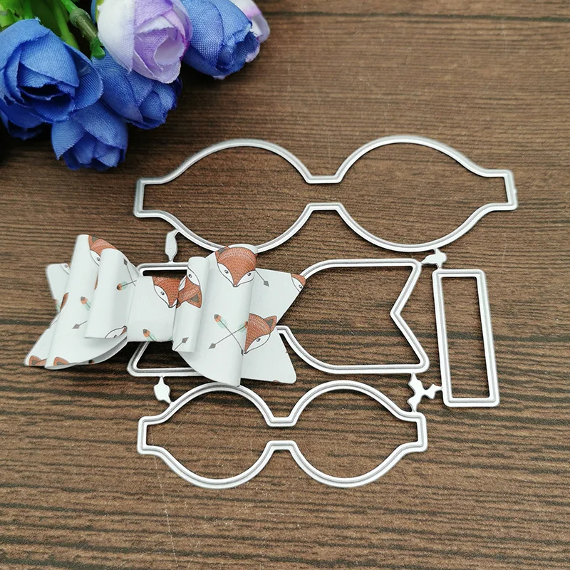 

New Beautiful Bow Metal Cutting Dies Craft Stamps die Cut Embossing Card Make Stencil Frame