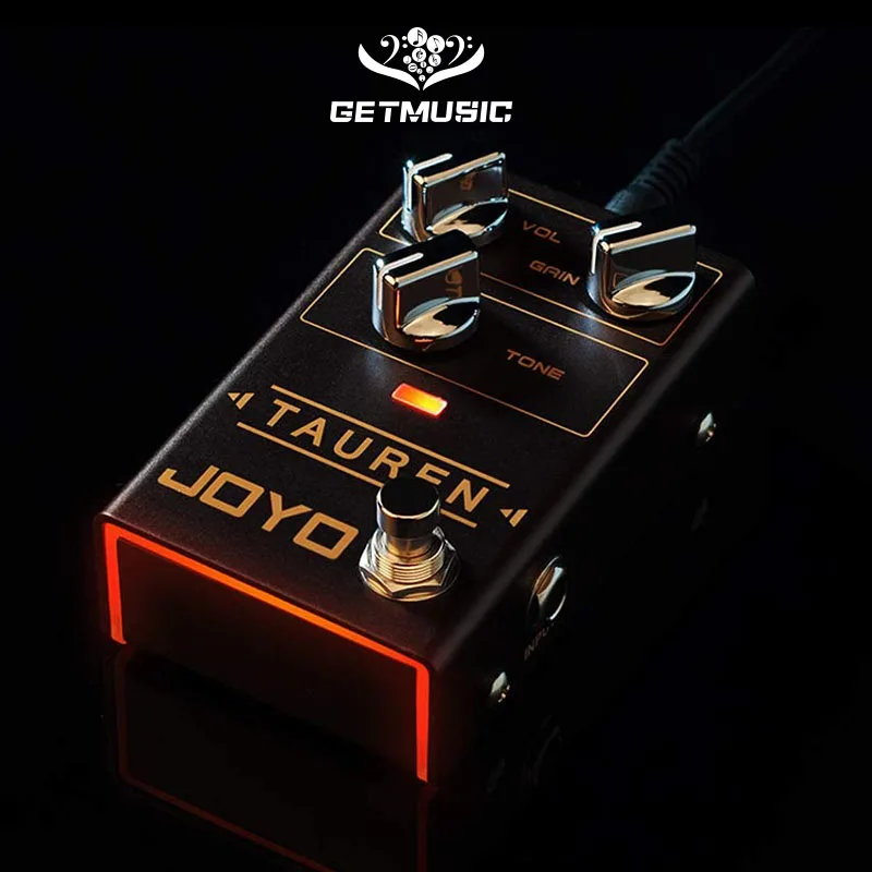 JOYO R-01 Tauren Overdrive от Clean Boost до эффекта педали искажения для электрической гитары