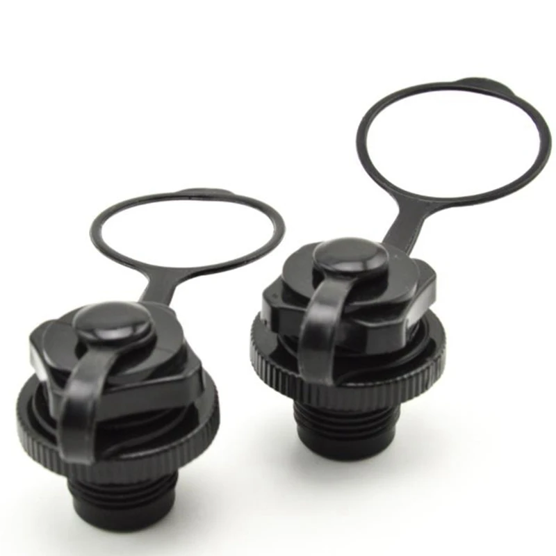 

2 шт. воздушный клапан надувной односторонний сменный винт Бостонский клапан для резинового лодки плота Каяка бассейна лодки воздушной кро...