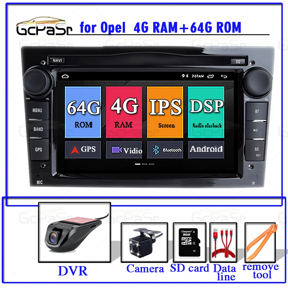 Автомагнитола 2DIN с GPS 4G DVD мультимедиа для Opel Vectra C Zafira B Vivaro Astra H GJ Corsa D Meriva BAntara |