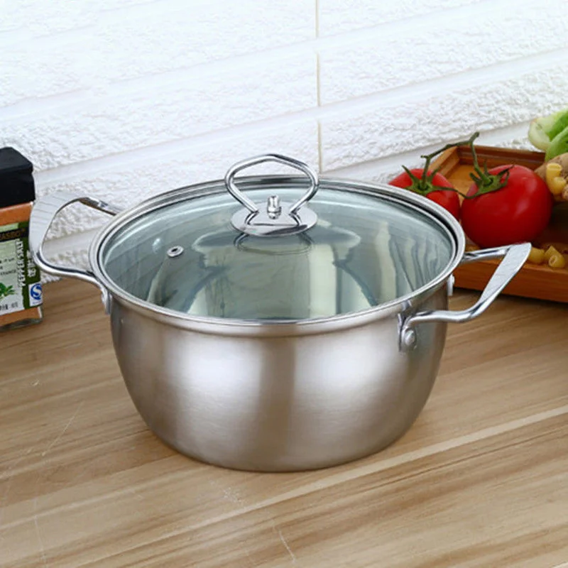 

Soup Pot Soup Steamer Stainless Steel Single Layer Two-layer Steamer Soup Pot Milk Pot Porridge Pot Hot Pot Kitchen Pots Cooker