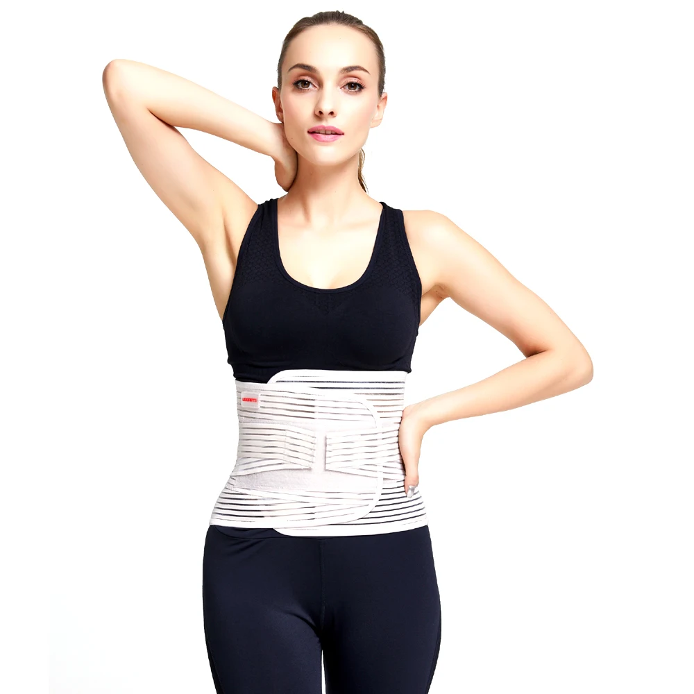 Поясничный Бандаж Udoarts с двойными регулируемыми лямками дышащими сетчатыми