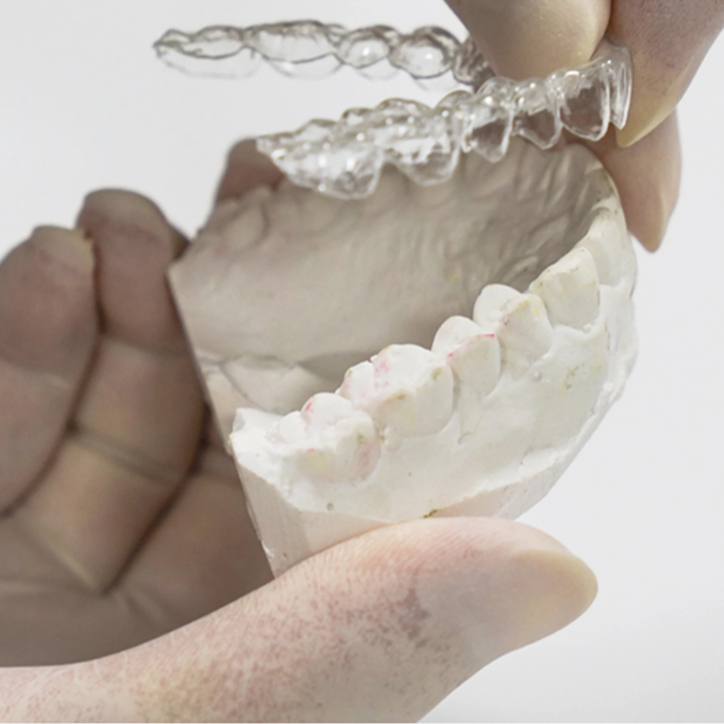 Стоматологическая лабораторная шина фиксатор термоформовочный материал для