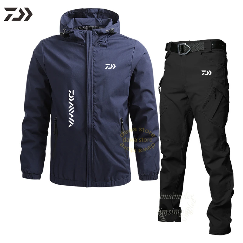 Рыболовный костюм Мужская одежда для рыбалки водонепроницаемые штаны дышащая