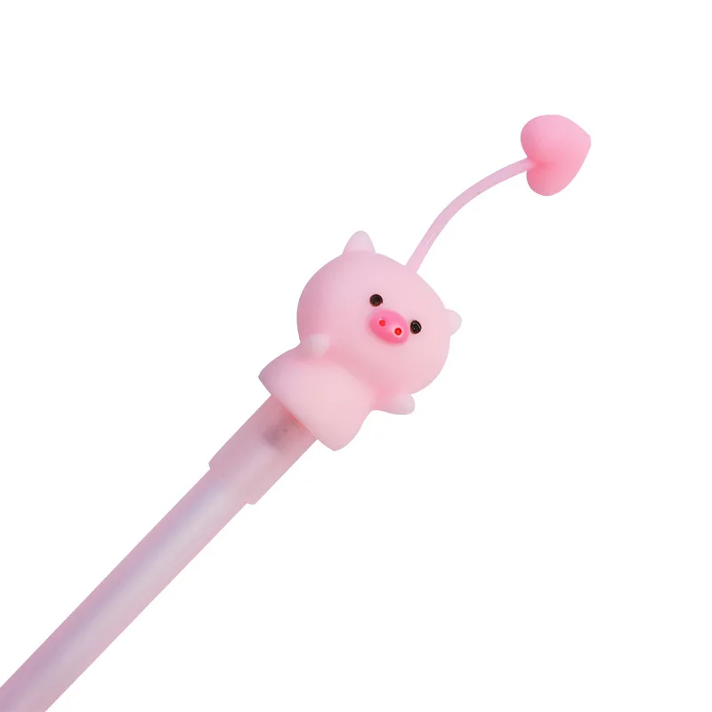 20 шт. Pet розового цвета с героями из мультфильма Свинка Пеппа силиконового геля