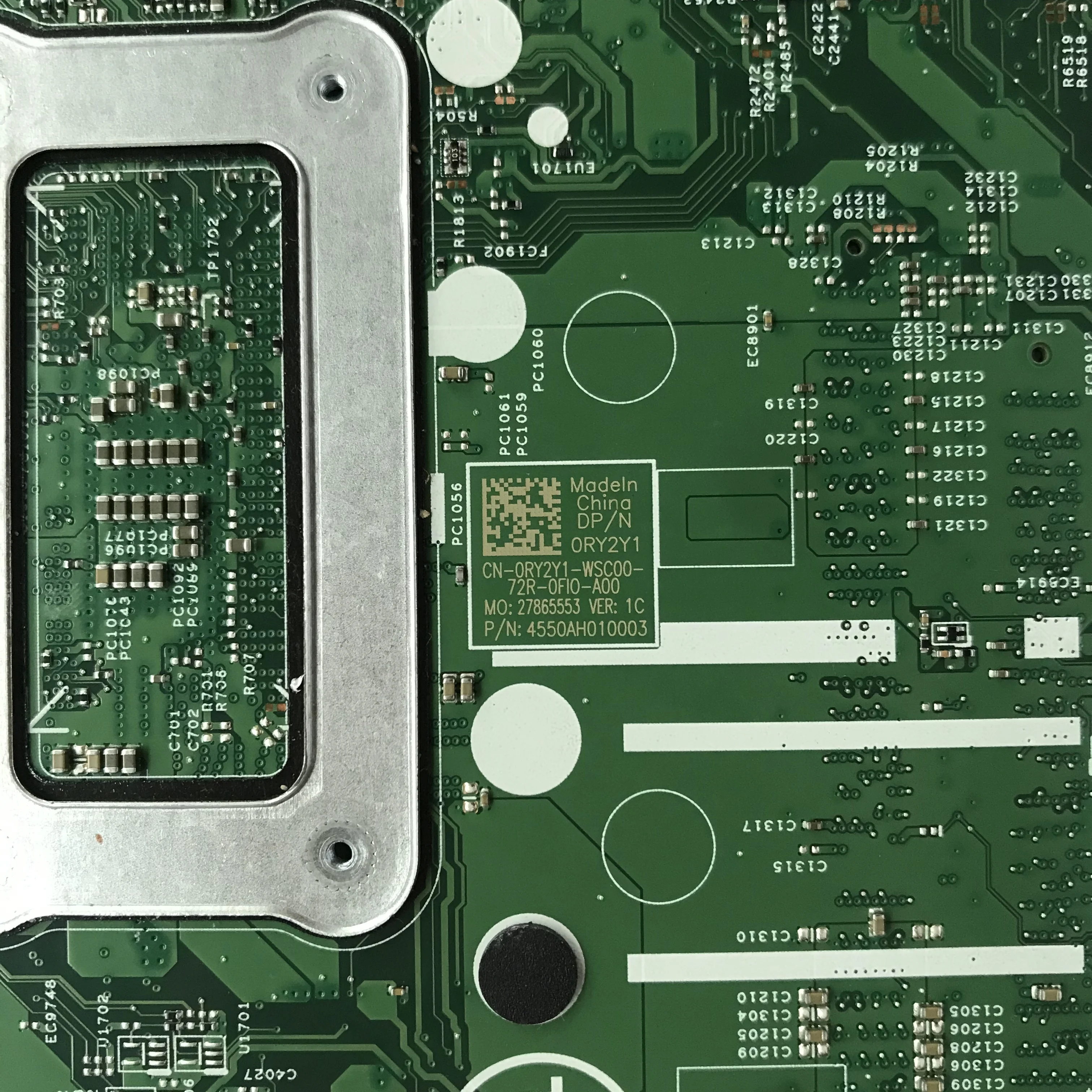 Материнская плата для ноутбука Dell Inspiron 3567 3467 модель 2 4 ГГц процессор Φ 0RY2Y1 RY2Y1 DDR4