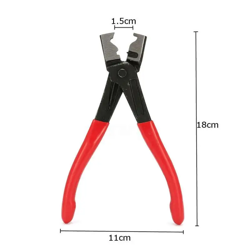 Clip Plier Hose Clamp Plier Practical Circlip Pliers Home Crimp Tool Flexible Wire Long Pliers Tube Bundle Removal Repair Tool