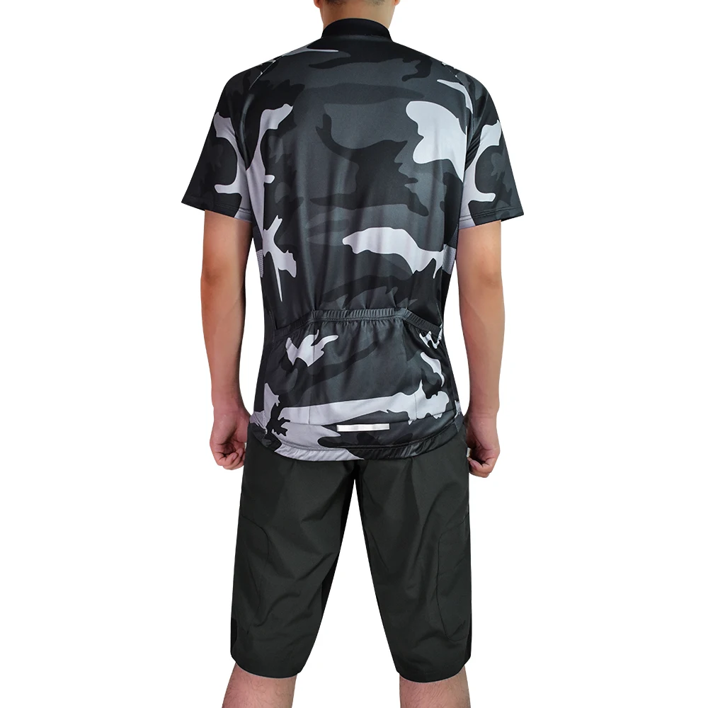 Камуфляжная велосипедная майка WOSAWE Мужская быстросохнущая одежда для езды на