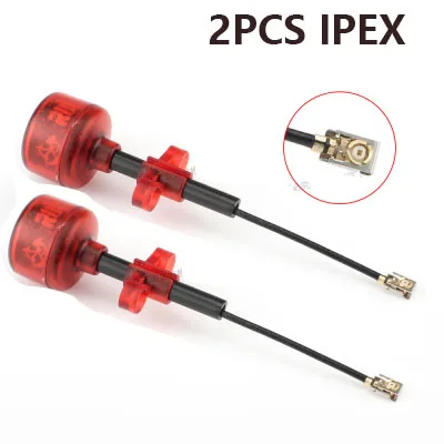 2 шт./лот FPV мини антенна Rush Cherry 5 8 ГГц 1 дБи круговая поляризационная RHCP SMA MMCX IPEX
