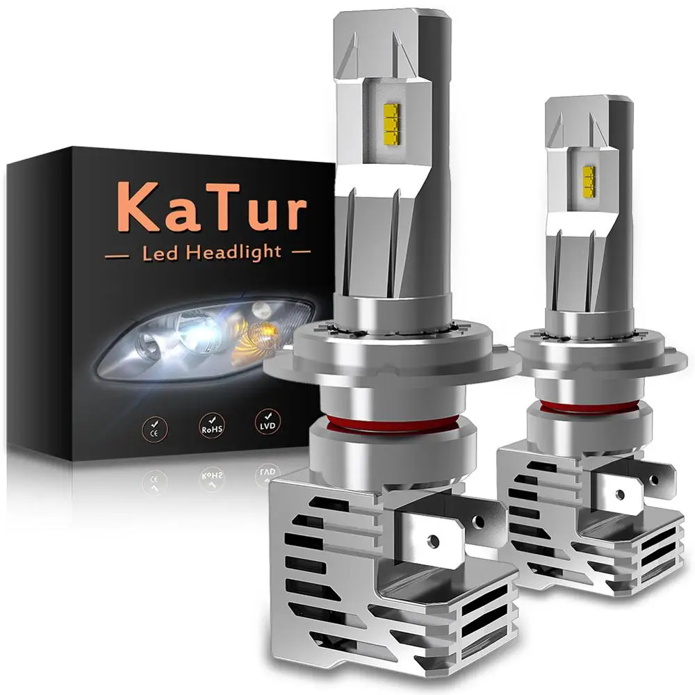 Katur 2x H7 светодиодный Canbus H8 H11 9005 фары для Chevrolet Caprice Malibu ограниченное Cruze Captiva Aveo Trax