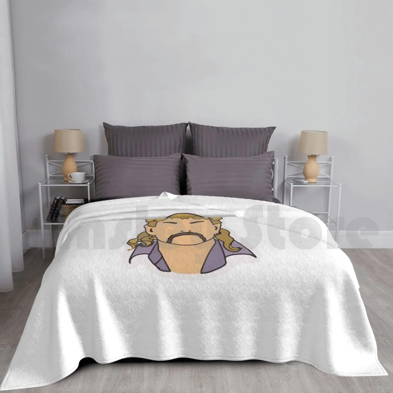 

Экзотическое одеяло Джо с наклейками для дивана-кровати путешествия Джо экзотическая Кэрол Баскин Тигр Кинг Тигры Джо Netflix Джо