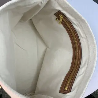 

New product horizontal printed canvas and calfskin handbags all-match excursion shopping bag High-quality textured one-shoulder