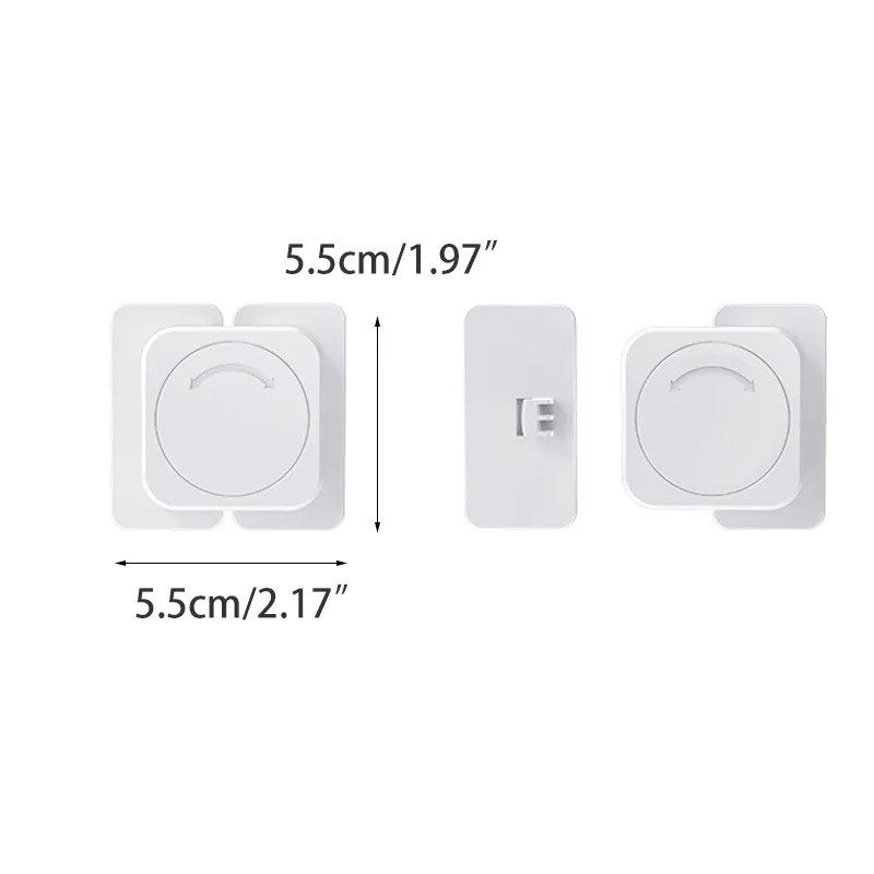 2/4PCS Baby Safety Lock Home Refrigerator Door Lock Home Security Protection Anti Open Fridge Locks Freezer Cabinet Buckle images - 6