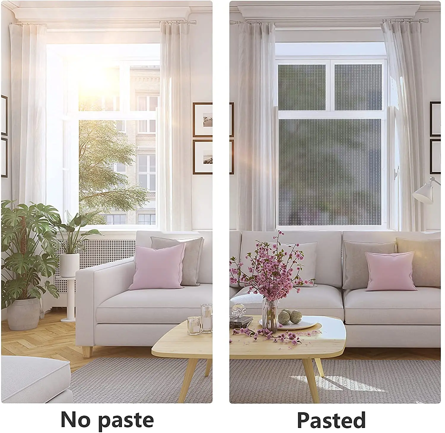 Односторонняя конфиденциальная оконная пленка с зеркальным эффектом дневное