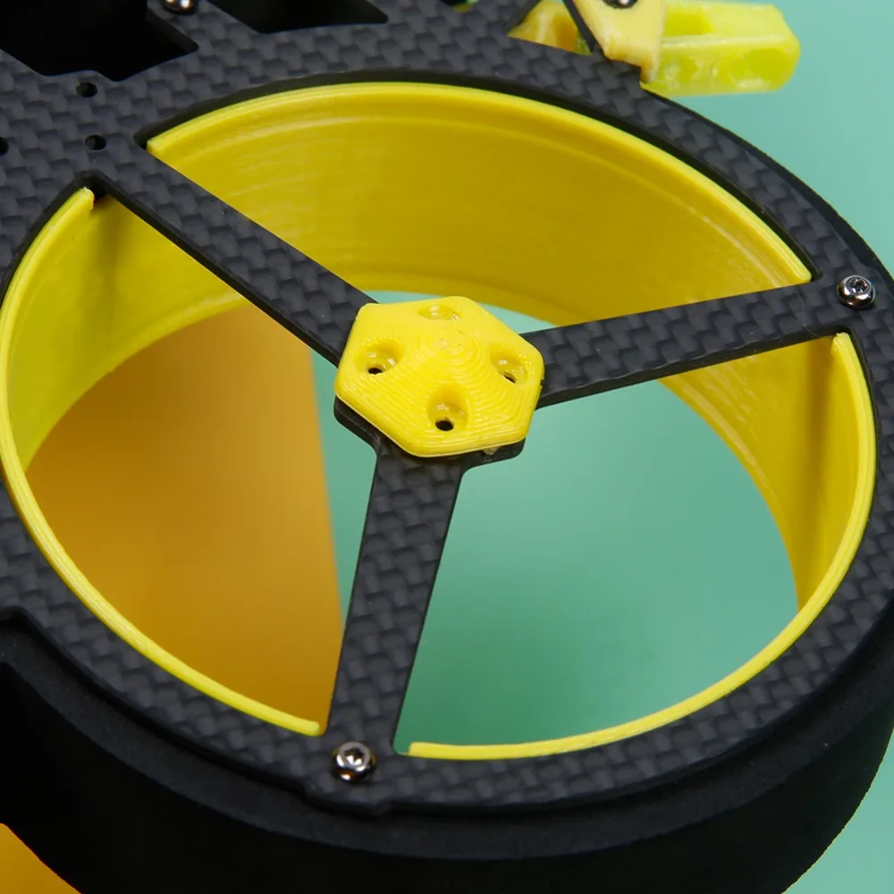 IFlight BumbleBee 142 мм 3 дюймовая колесная база рама CineWhoop углеродное волокно Высокое