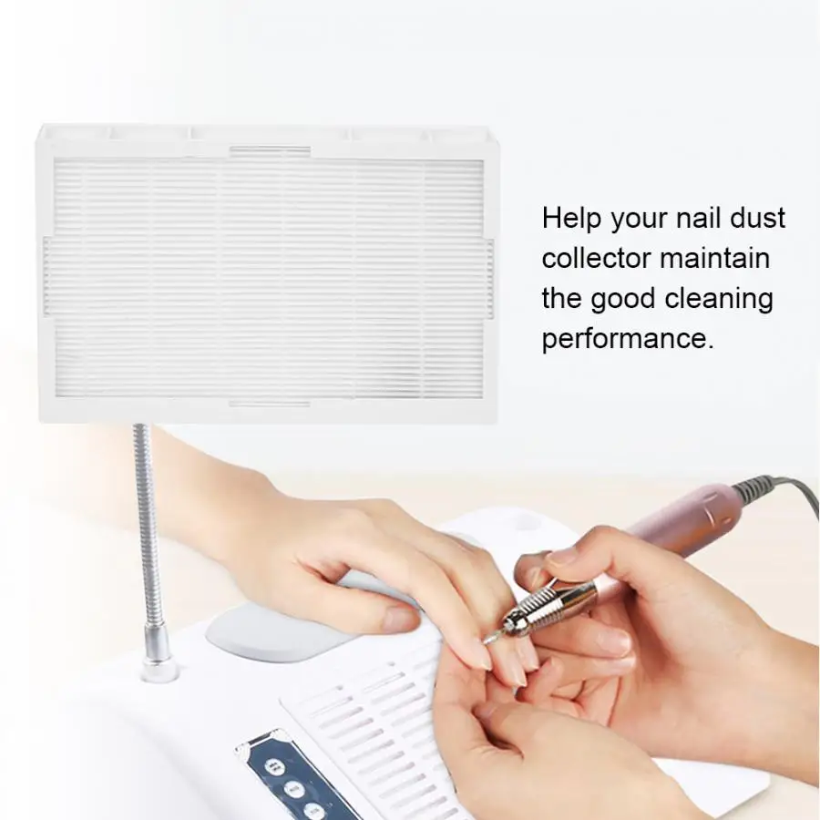 3 в 1 Многофункциональный ногтей пылесборник фильтр однократного применения