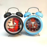 new hot selling marvel avengers metal alarm clock cartoon creative bell alarm clock for students and children