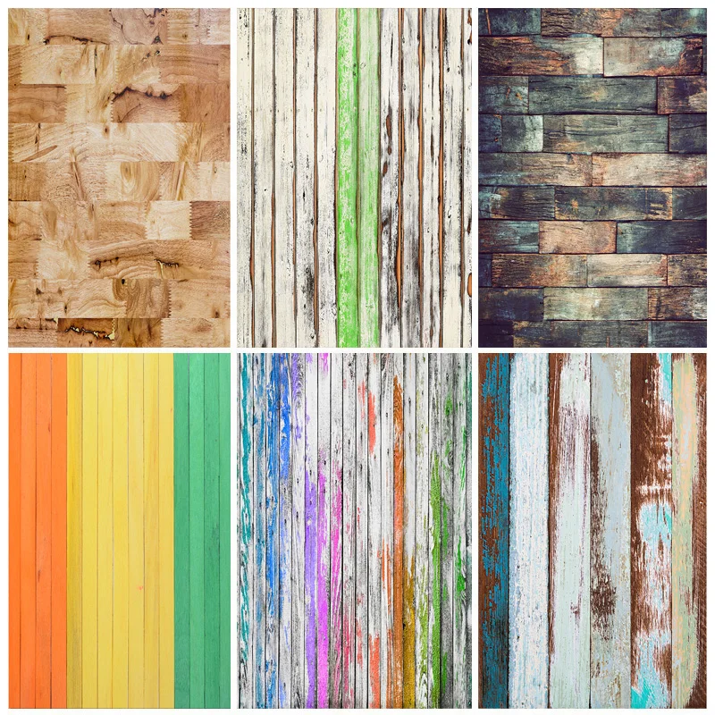 

Wooden Board Photography Background Wood Plank Texture Newborn Baby Portrait Photocall Photo Backdrops Prop 210318MXX-S5