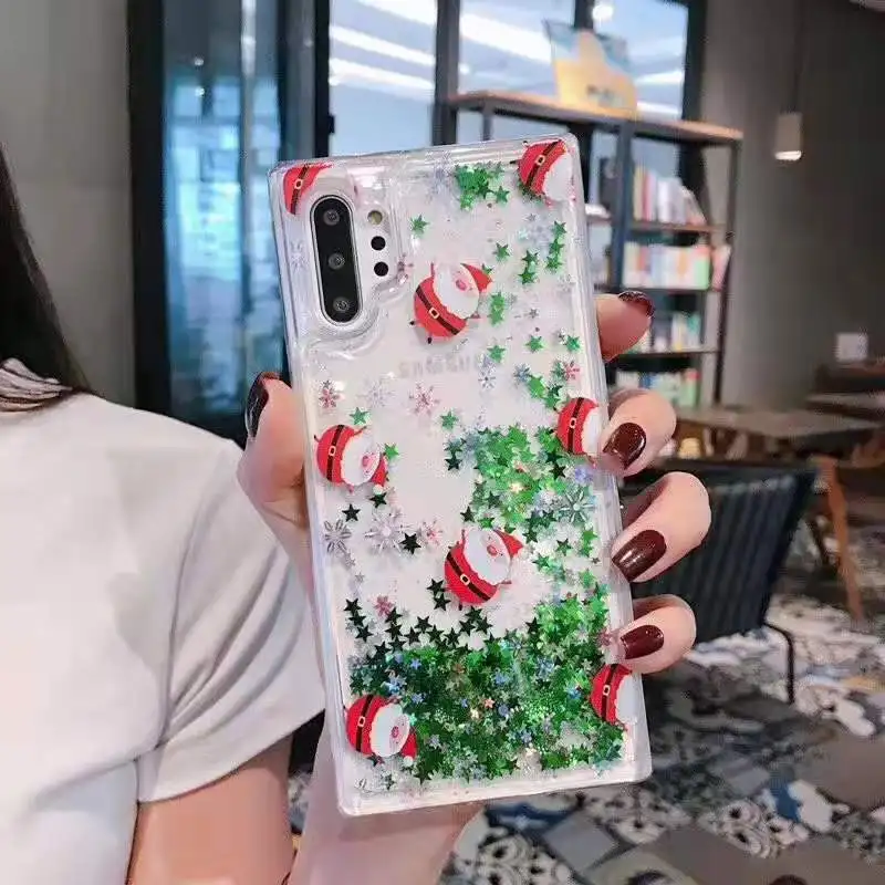 Чехол для iPhone 6 6S 7 8 Plus X XR XS Max зыбучий песок Рождественский подарок ботинки Дерево