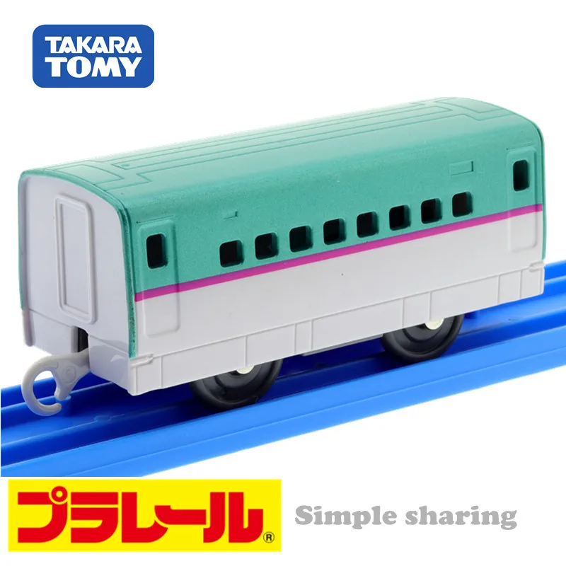 Takara Tomy platail Trackmaster пластмассовая машина тройник Tomica серия E5 промежуточный