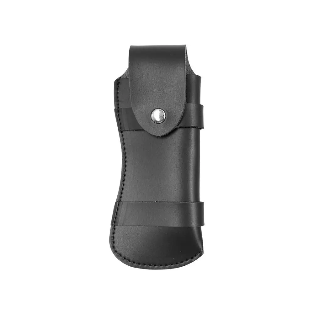 

Durable And Wear Resistant Leather Knifes Pouch Easy To Carry Scabbard Knifes Holster With Snap Pocket Folding Knifes Belt S