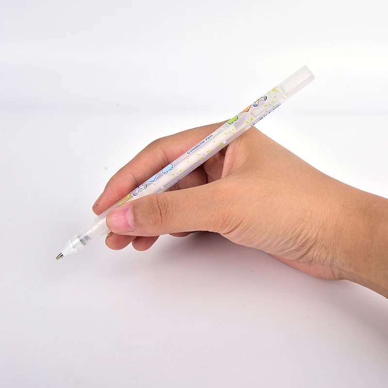 

0.8mm White Ink Color Photo Album Gel Pen Stationery Office Pen Gift for Kids