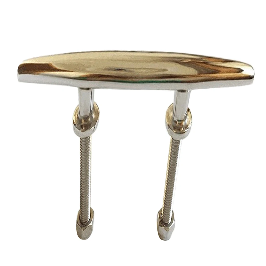 

Flush Mount Anchor Rope Cleat 6 inch 152mm for Marine Boat Canoe Kayak Cabinet Pulls, 316 Stainless Steel