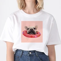 women t shirt 2021 new arrival dog print 90s fashion tops short sleeve t shirts summer clothes ladies graphic tee t shirt o neck
