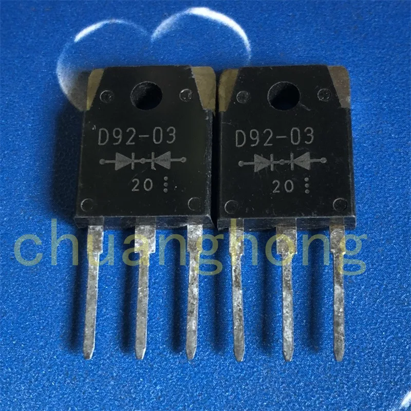

1Pcs/Lot Original New D92-03 20A 300V Rectifier Tube TO-247