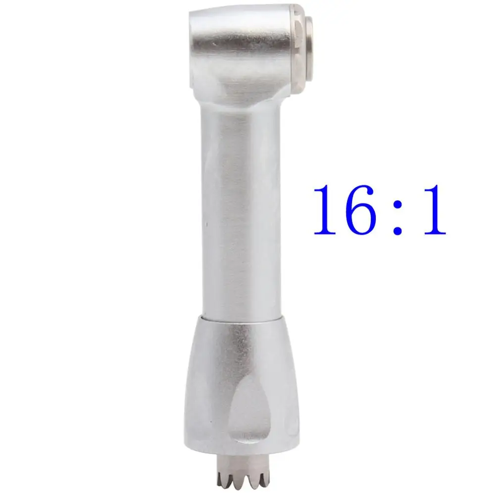 

16: 1 Dental Handpiece Accessory Push Button Motorized Contra Angle Endo Head For Engine File with Rotor and Shaft