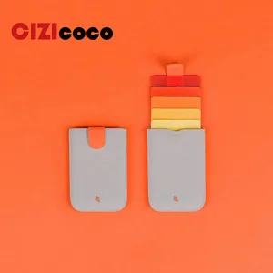 Новинка 2022, мини-держатель для карт DAX V2, тонкий портативный бумажный держатель, мужской кошелек с вытянутым дизайном, цветной наклон, кошелек для женщин с 5 короткими картами для денег