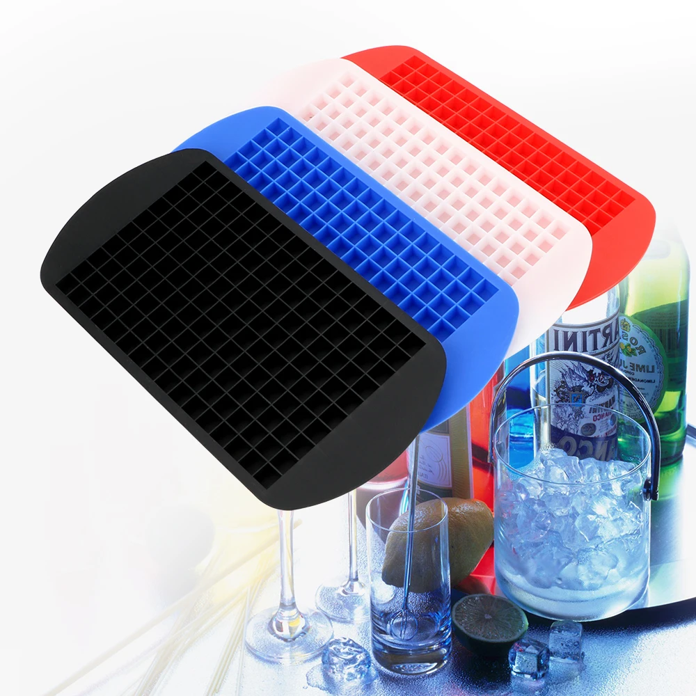 

160 Ice Tray Small Square Ice Maker Kitchen Tools Variety Of Styles Ice Cream Tool Silicone Ice Cube Mold