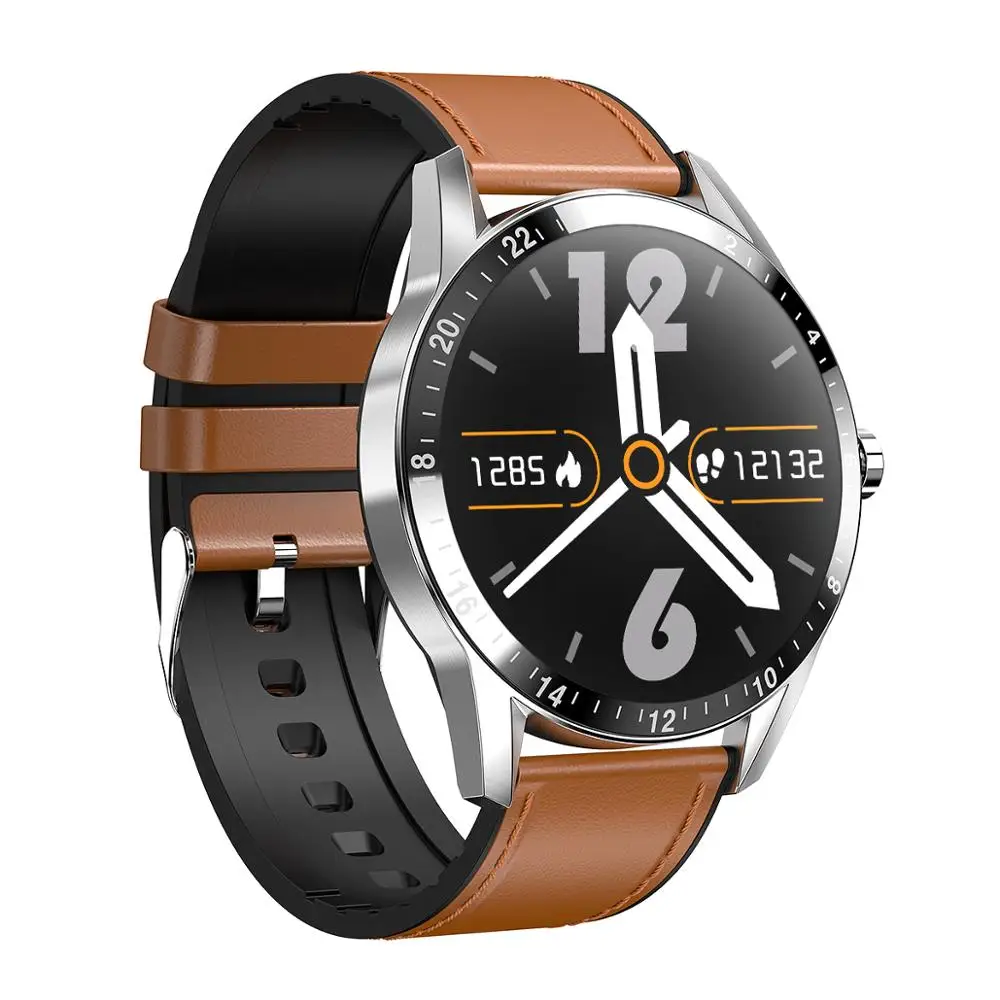 

JOHOX-1.3 Full circle HD IPS 240*240 New G20 Smart Band motion meter Siri Voice assistant calls to remind the watch