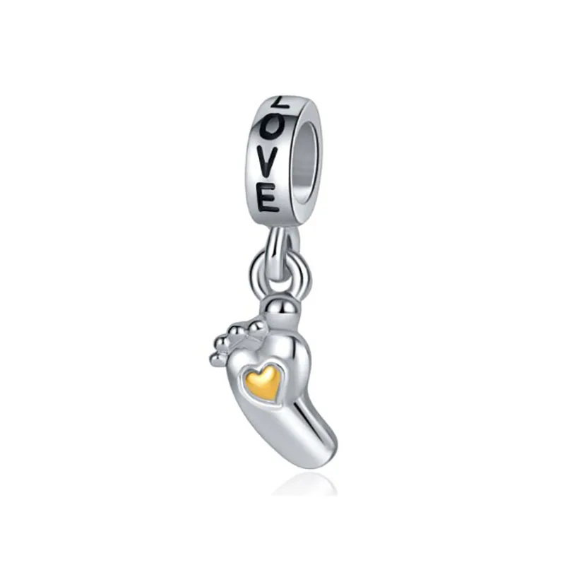 Fit Pandora шармы плата Серебро 925 оригинальный браслет ювелирные изделия