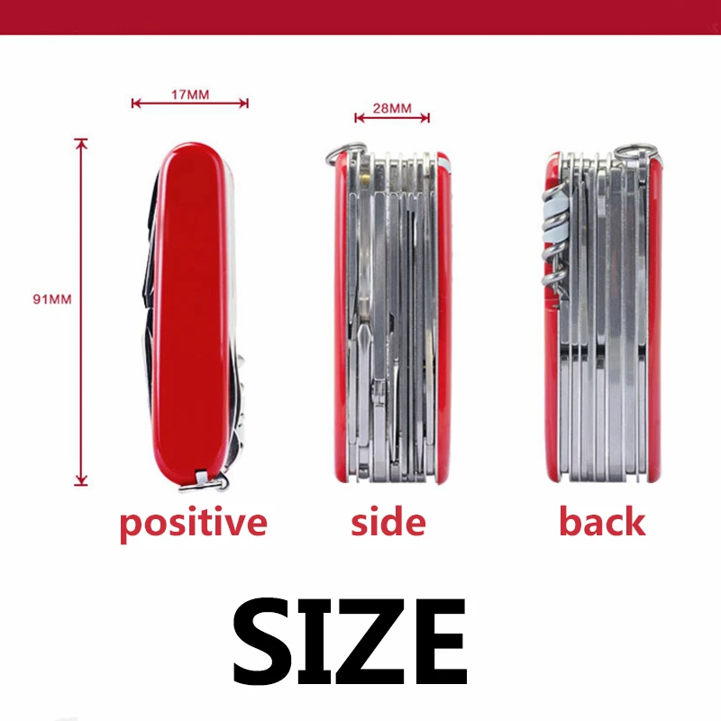 Швейцарский складной армейский нож для повседневного использования карманный