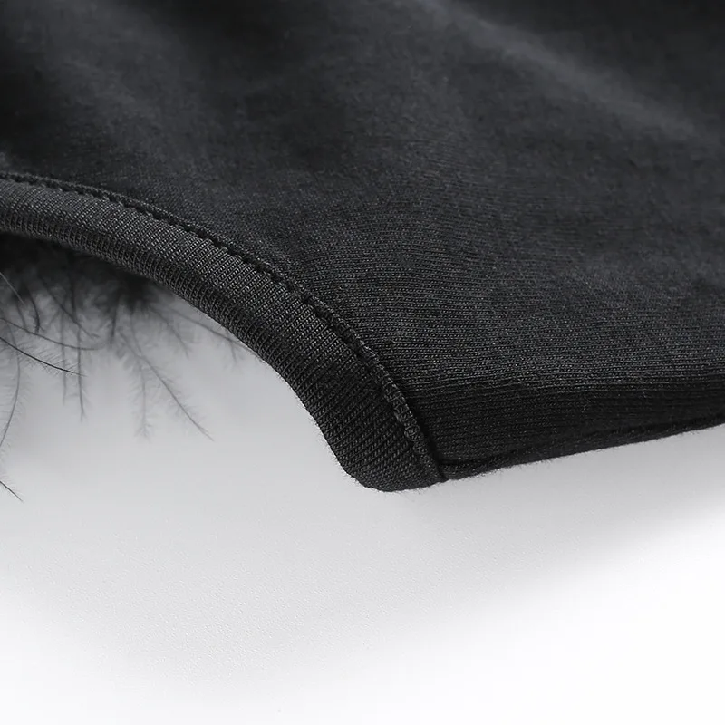 2018 Летний Тонкий короткий топ из искусственного меха сексуальный женский без