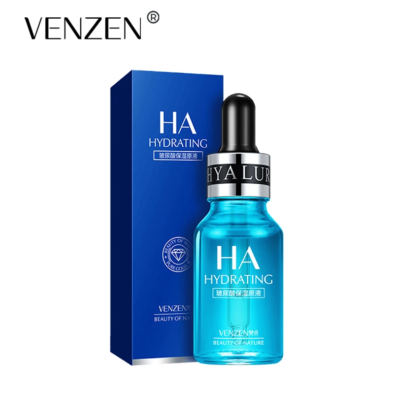 

Face Serum Remove Fine Lines Hyaluronic Acid Moisturizing Shrink Pores Anti-Aging Anti-Wrinkle Plant Cream Skin Care 15ML