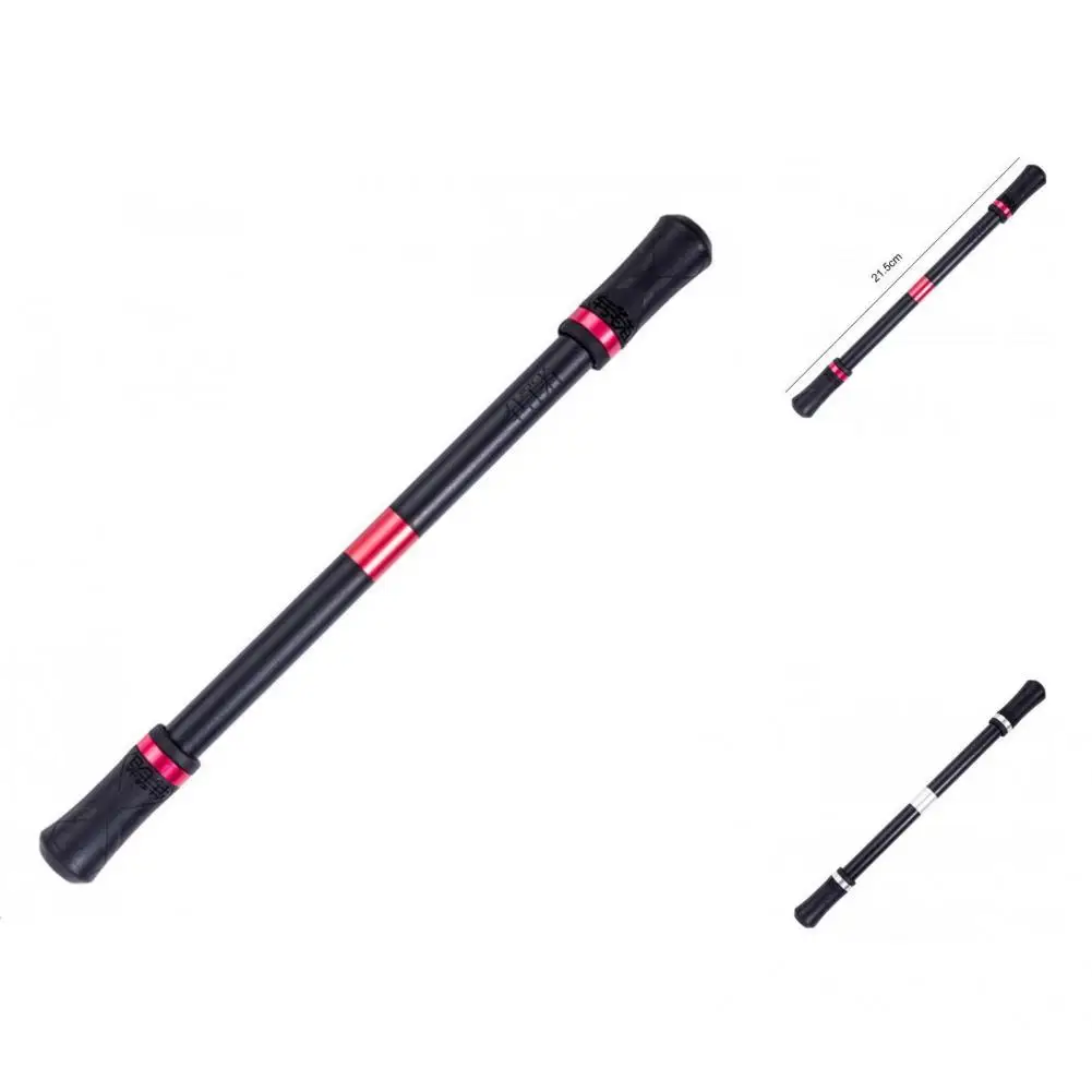 Симметричная точка баланса практичная черная ручка самурая Спиннер Вращающаяся