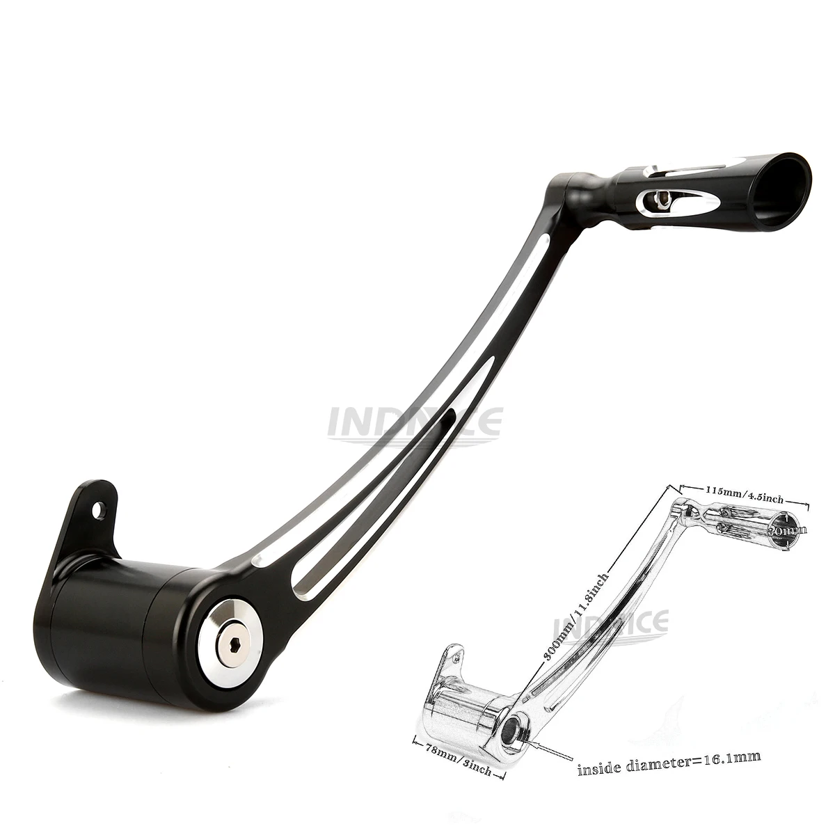 Черные рычаги переключения передач заднего тормоза для harley twin cam softail Fat Boy Heritage